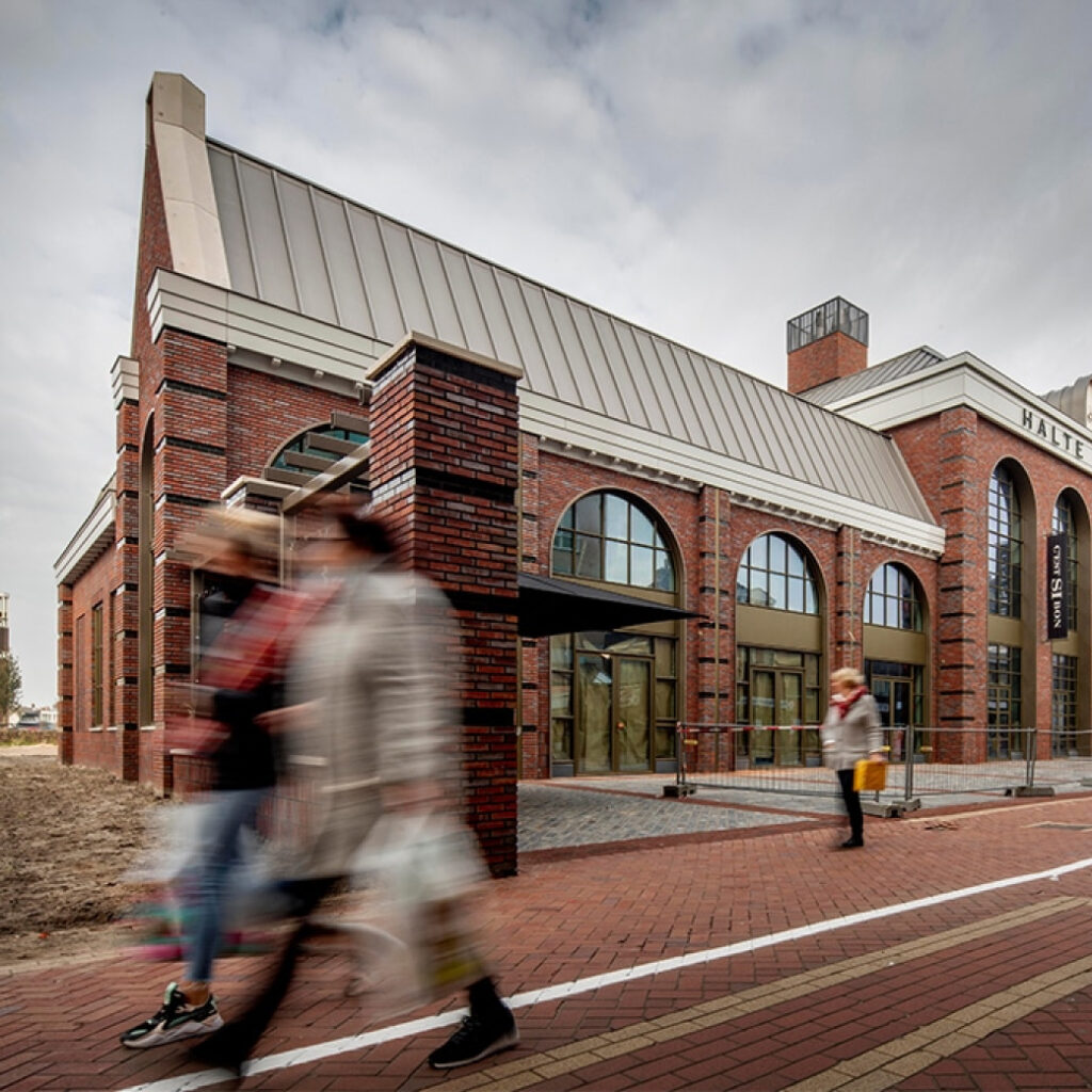 Halte Bellevue Foodstation in de binnenstad van Den Helder