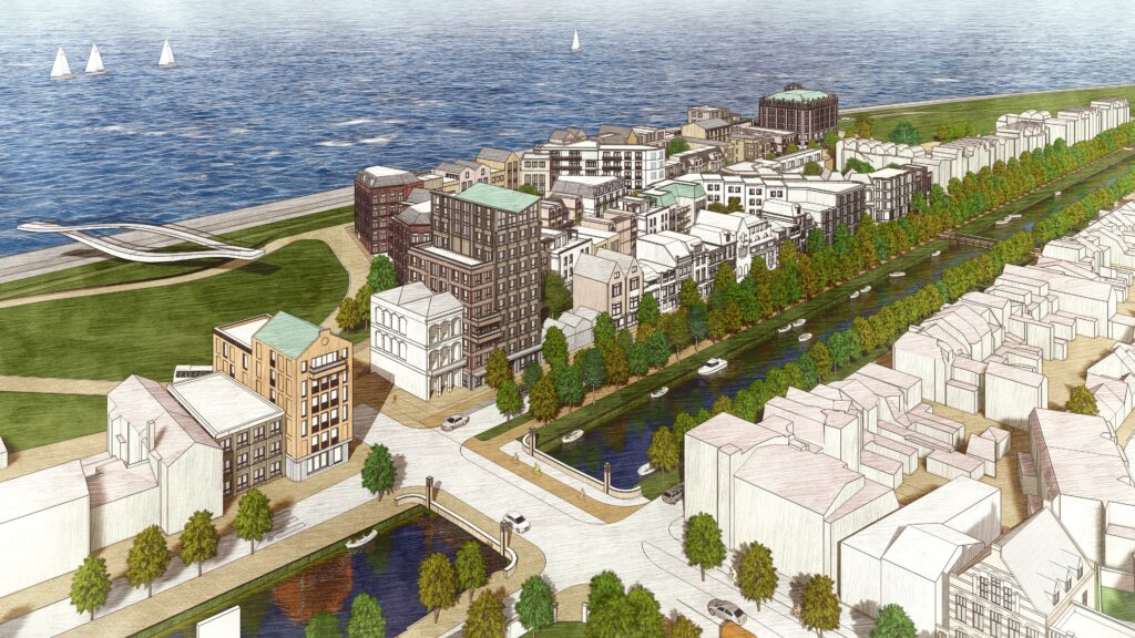 Huur en koopwoningen bij het nieuwe project dijkzone in Den Helder
