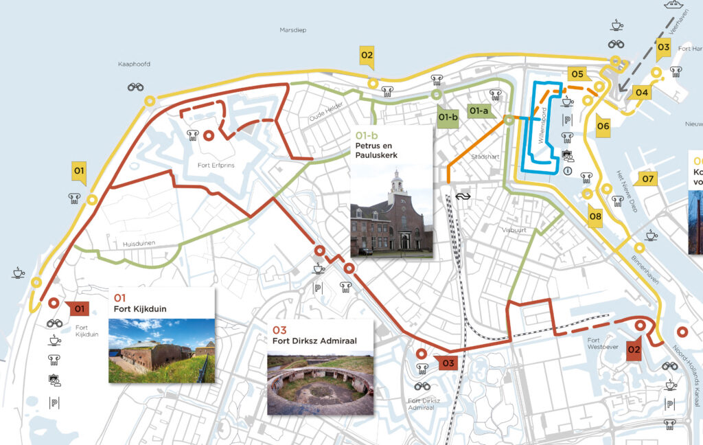 Den Helder maritieme stad wandelroute
