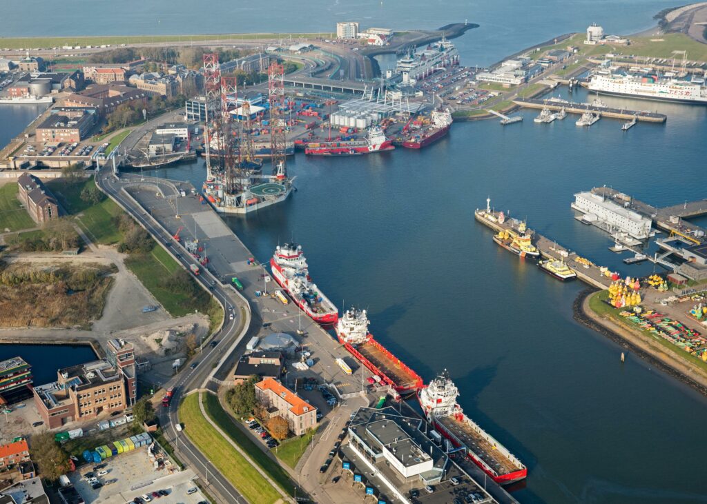 Water Den Helder haven wandelroute
