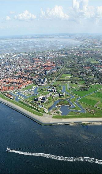 cultuur en natuur en fietsroute