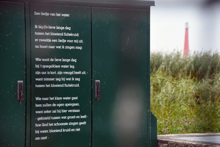 poezie gedicht den helder wandelroute