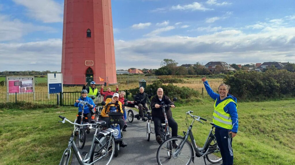 Meerwielenfietstocht bij de Lange Jaap