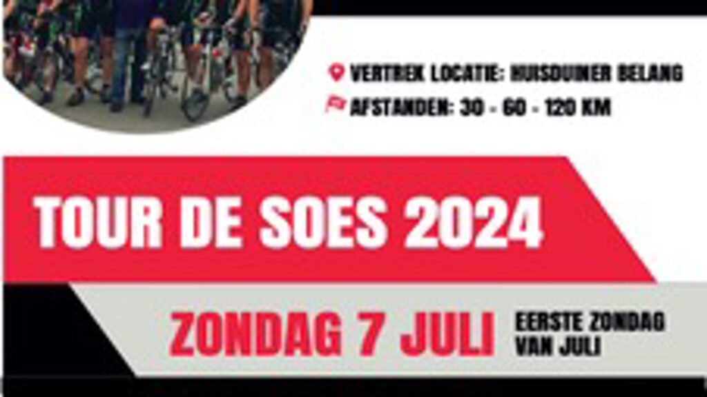 Tour de soes 2024 met banner