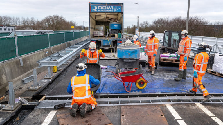 Werkzaamheden aan de Kooybrug