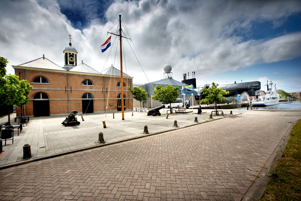 Marine museum van buiten