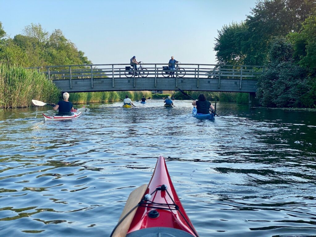 Kanovaren door de wateren van Den Helder