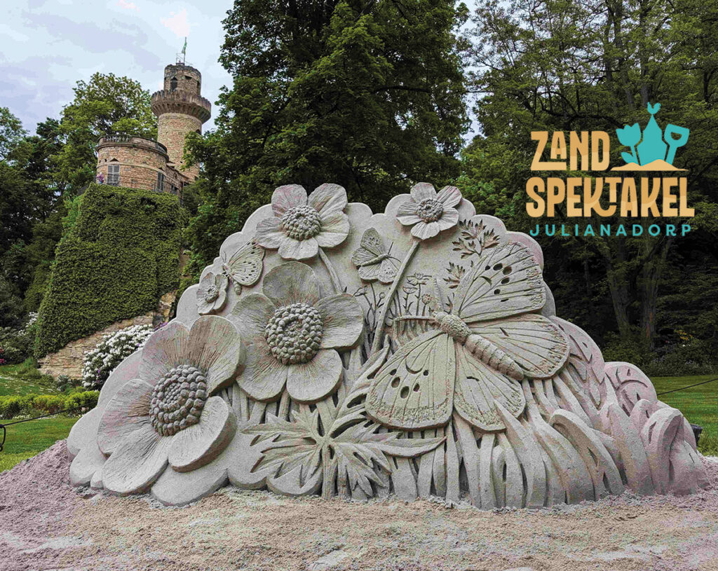 Ervaar hoe de zandsculpturen worden gebouwd