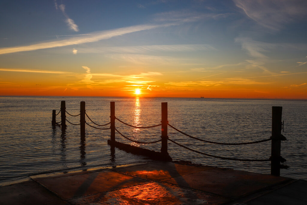 Zonsondergang Kuitje