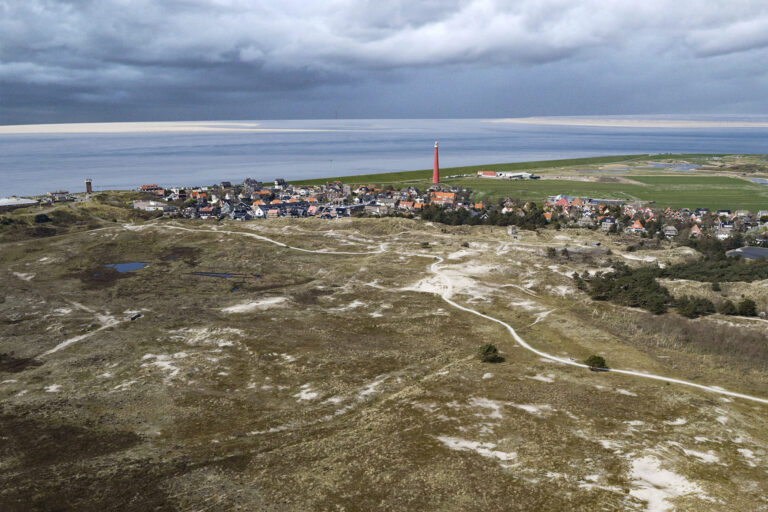 Grafelijkheidsduinen vanuit de lucht gefotografeerd