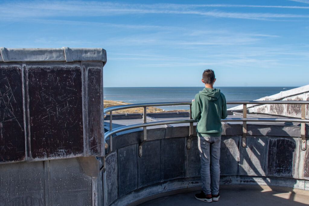 uitkijken bij Fort Kijkduin