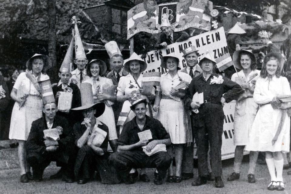 foto een van de bevreidingsfeesten Den Helder