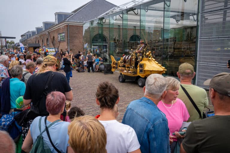 Straattheaterfestival tijdens de Jutterhavendagen