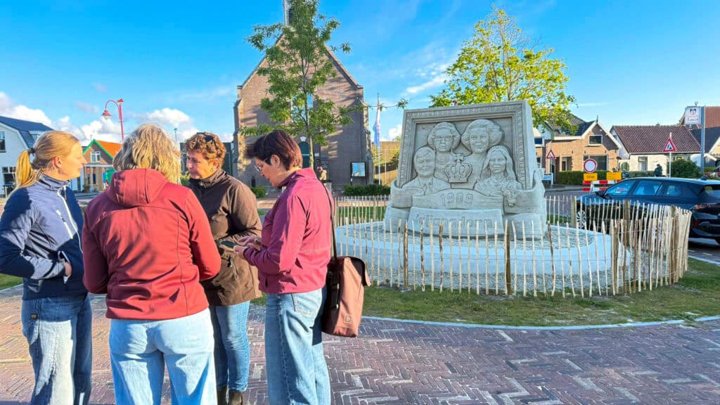 puzzeltocht zandsculpturen