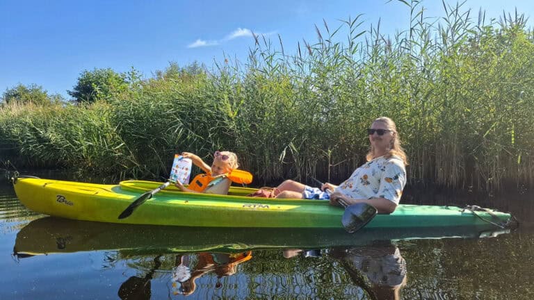 Canoeing along the Julianadorp canoe route