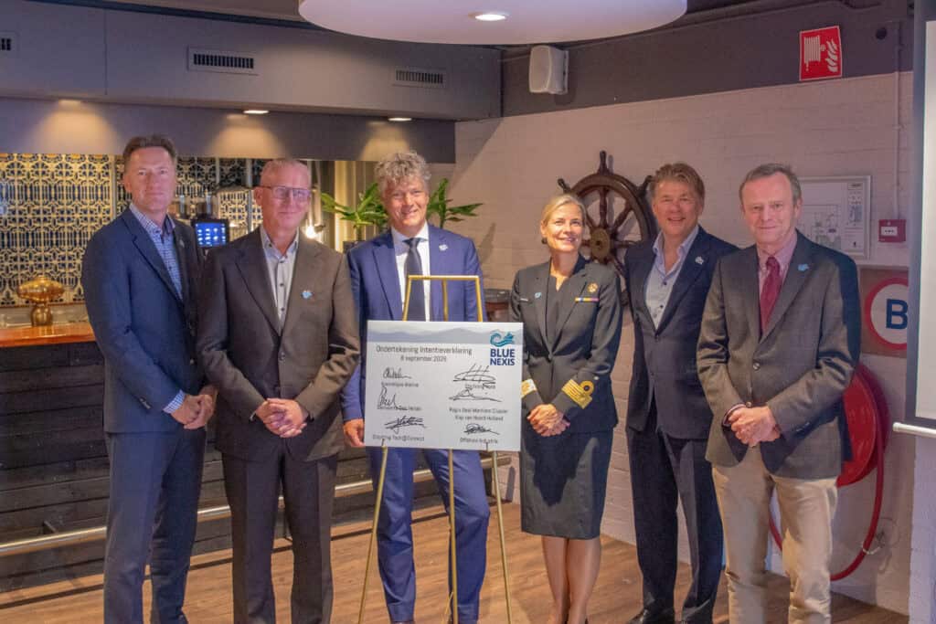 ondertekening intentieverklaring Blue Nexis Campus