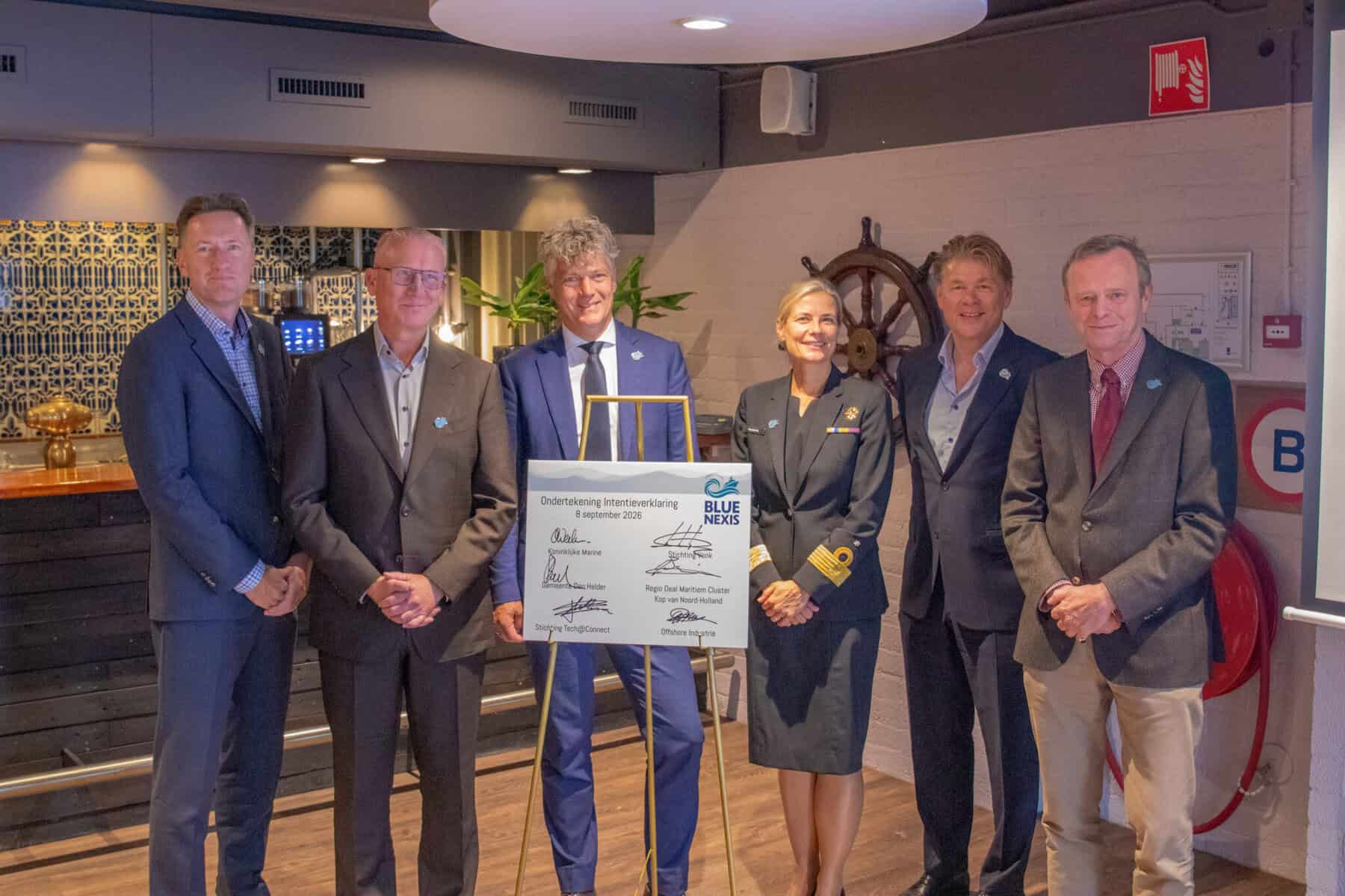 ondertekening intentieverklaring Blue Nexis Campus