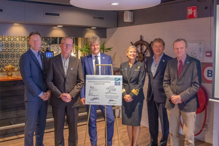 ondertekening intentieverklaring Blue Nexis Campus