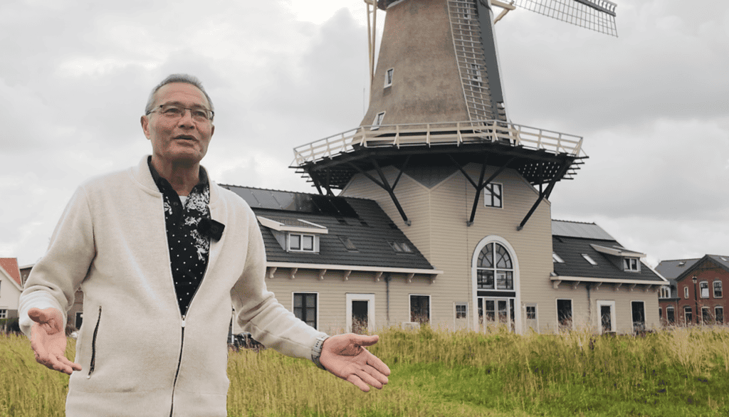Ronald voor Molen De Goede Verwachting
