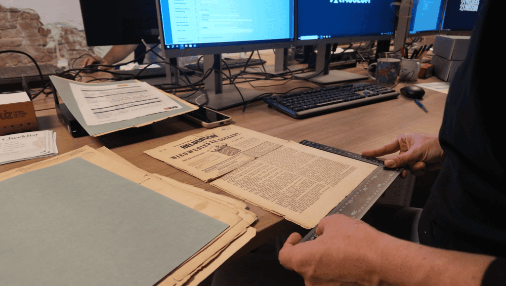 Inscannen Helderse Courant 1863